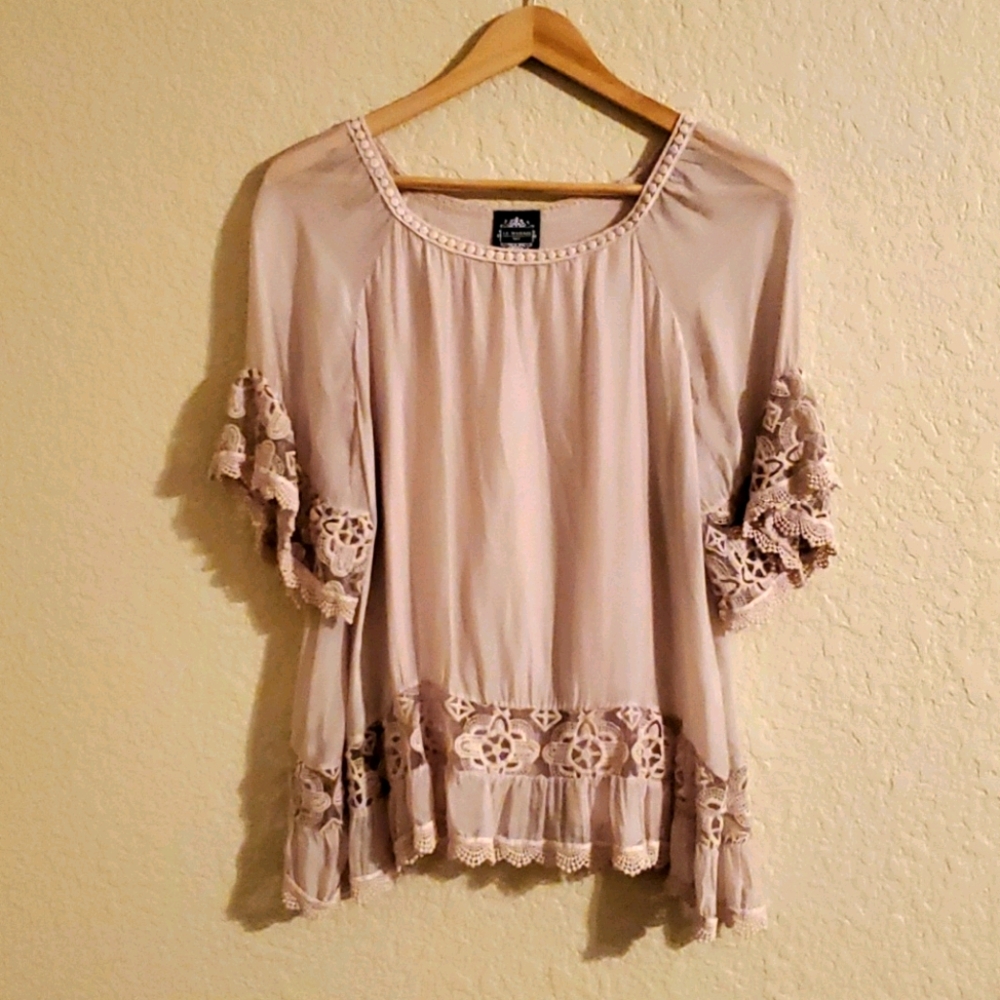 Le Marais Pastel Flowy Top